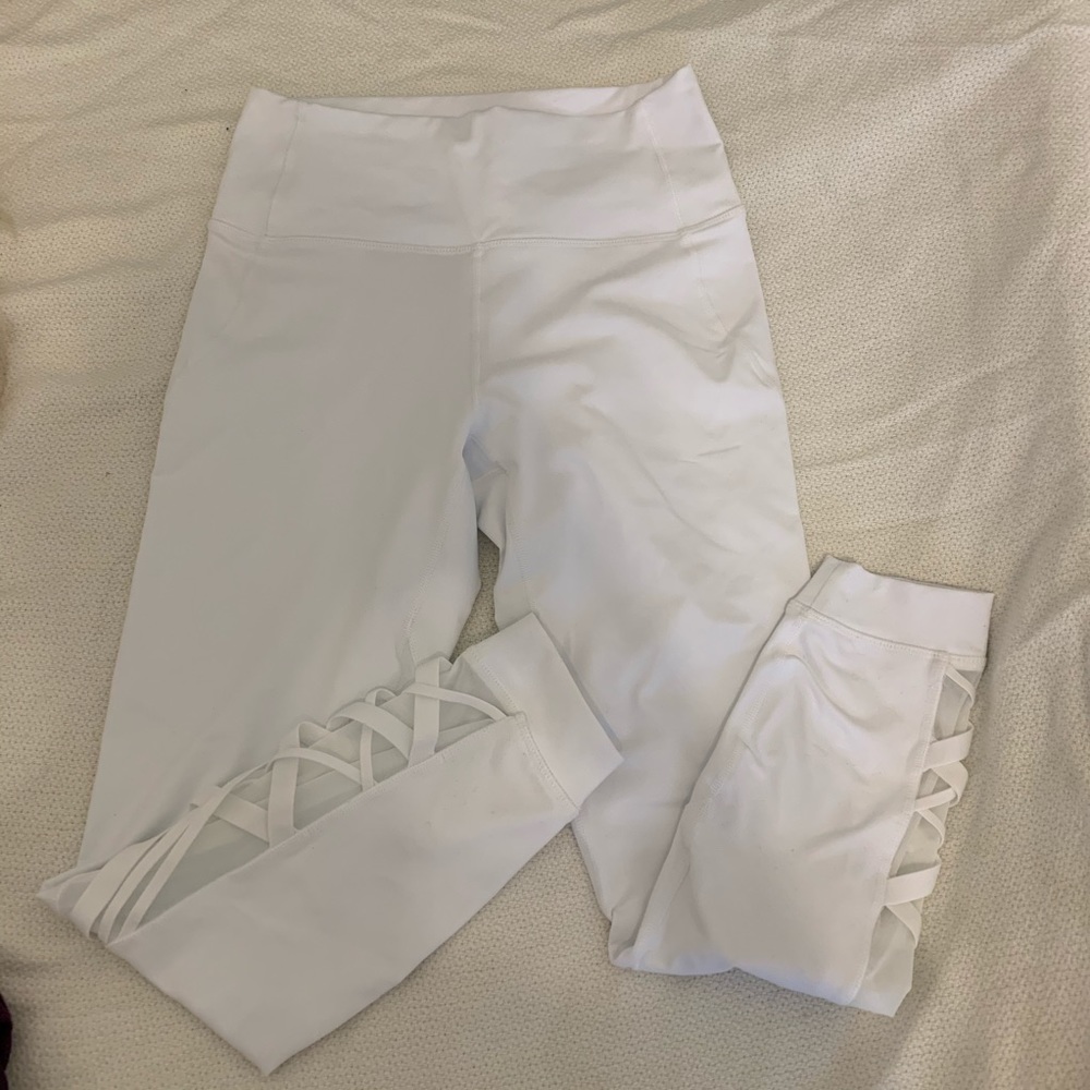 White leggings